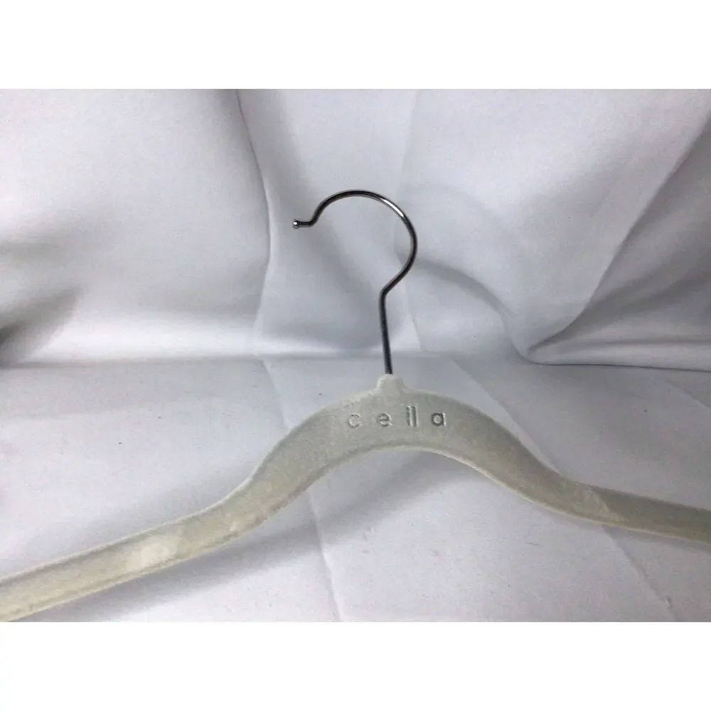 Cella 50-pack Velvet Slim Hangers Glacier Grey New in Plastic Open Box